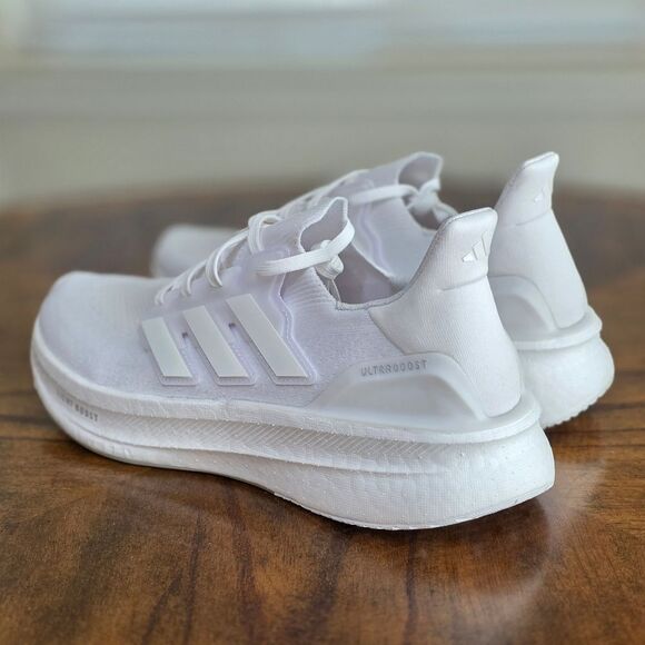 Adidas Ultraboost 5 Triple White Running Shoes Light Boost Women's 11.5 ID8848 - Picture 4 of 15